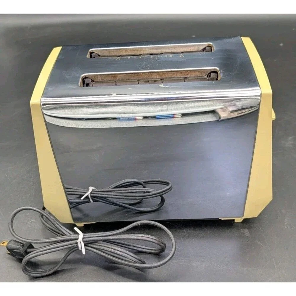 Vintage Stainless Montgomery Ward Signature Toaster